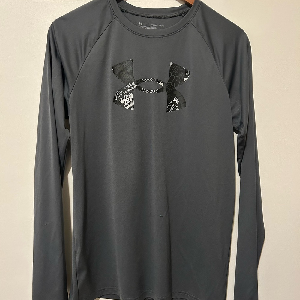 Under Armour Charcoal Long Sleeve Top
